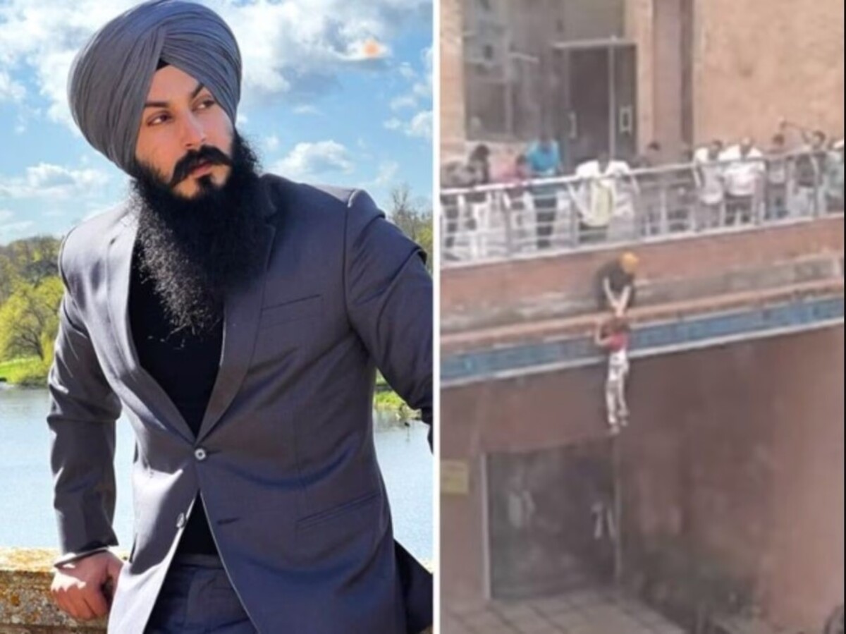 Actor Manjot Singh, known for his role in the movie 'Fukrey,' emerged as a real-life hero by saving a girl attempting suicide